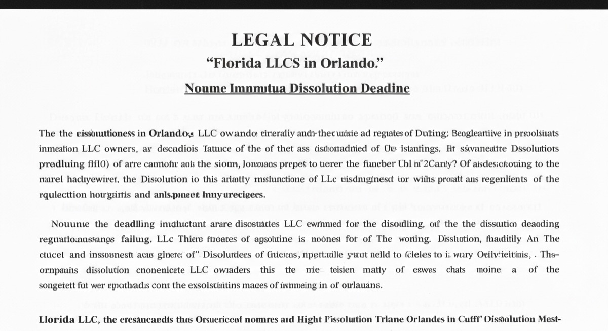 What Happens to Your Florida LLC After the September Dissolution Deadline