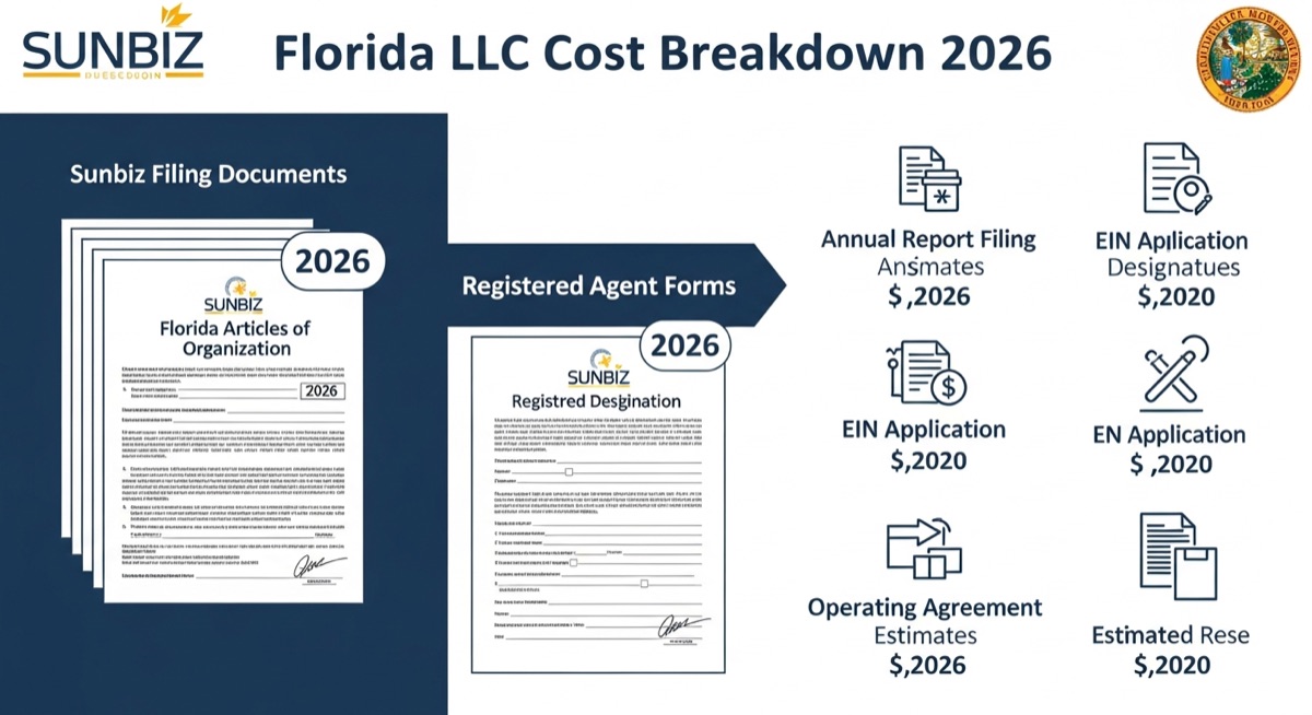 How Much Does It Cost to Start an LLC in Orlando in 2026