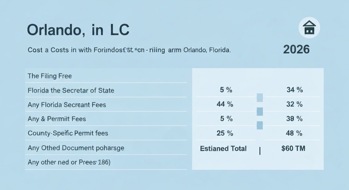 How Much Does It Cost to Form an LLC in Florida in 2026