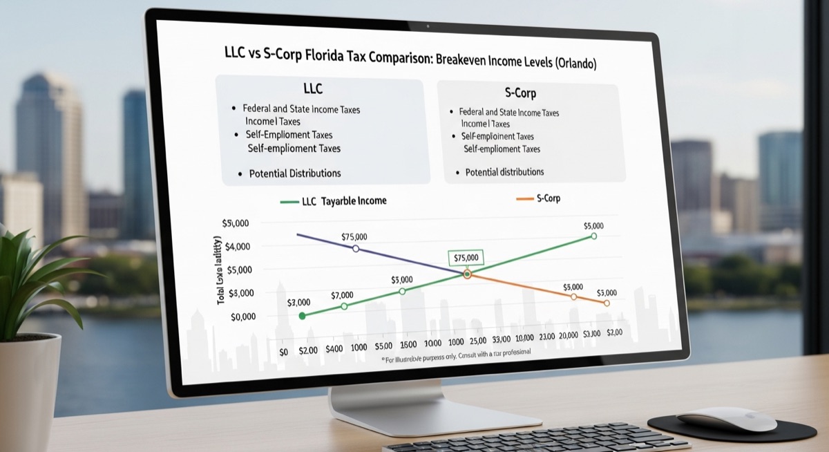 LLC vs S Corp for Florida Business Owners